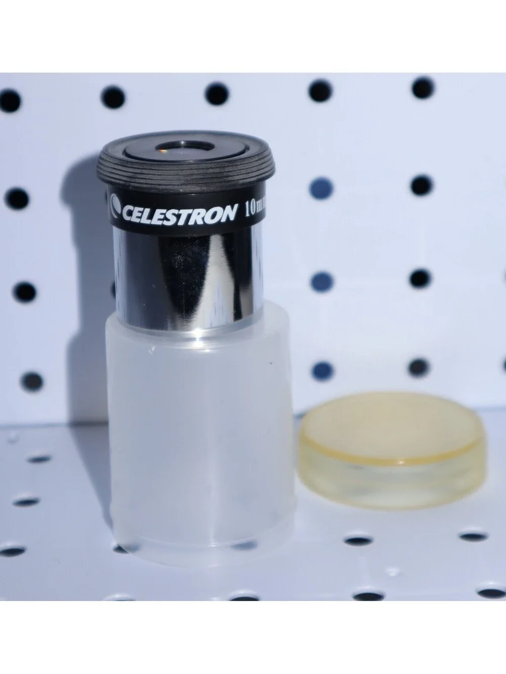 Celestron 10mm Light Weight Eyepiece For Telescope ~ With Eyeguard ~ VG